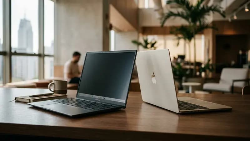 Asus Zenbook A16 Snapdragon X2 Elite vs MacBook Air