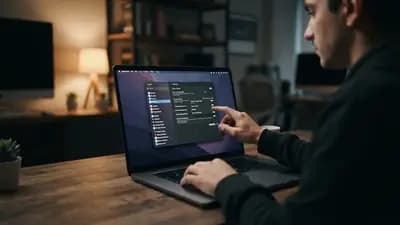 Interface de ajustes do sistema macOS com menu de compartilhamento de tela aberto em destaque