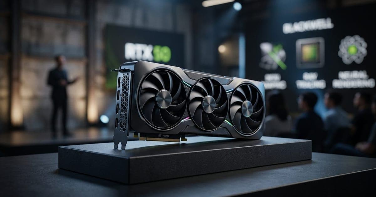 GeForce RTX 50: NVIDIA revela GPU mais poderosa