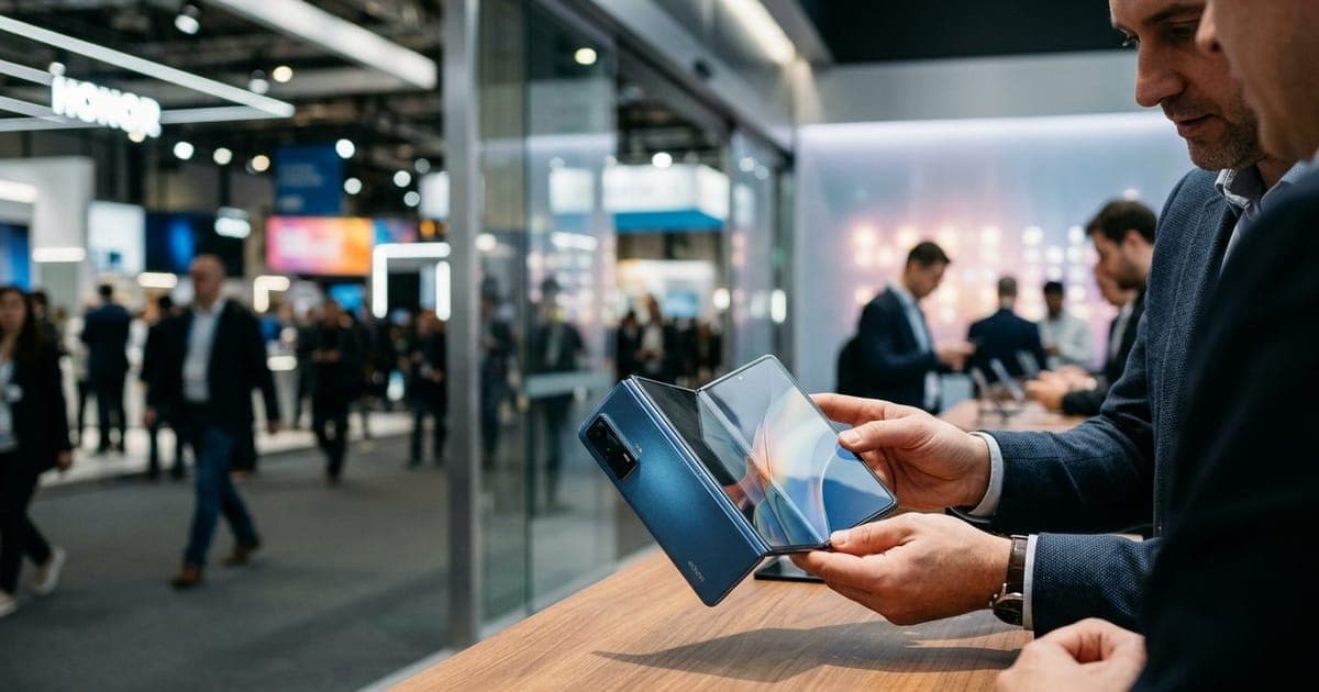 Honor Magic V6: dobrável com menos vinco na tela
