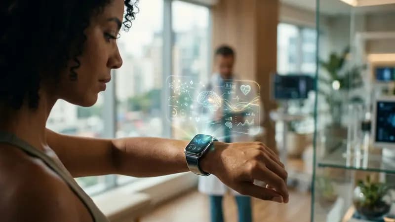 IA em Wearables: A Revolução na Saúde em 2026
