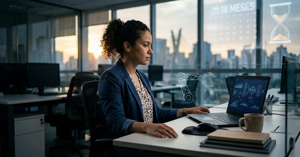 Microsoft Alerta: Empregos de Escritório em Risco em 18 Mese