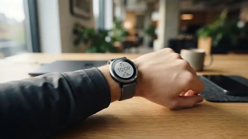 Ilustração editorial sobre Pebble Round 2 Volta ao Mercado de Smartwatches em 2026