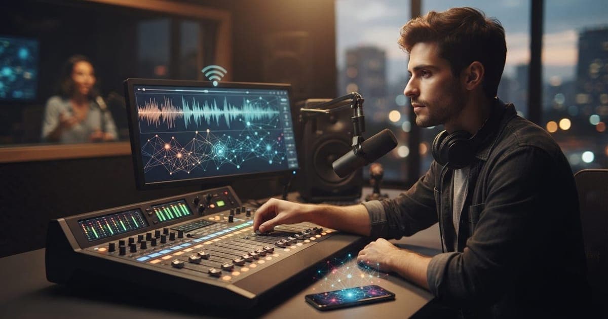 Ilustração editorial sobre Rádio 3.0 integra sinal e internet em sete cidades brasileiras: Com 83% da audiência de rádio no digital, a tecnologia do Rádio 3