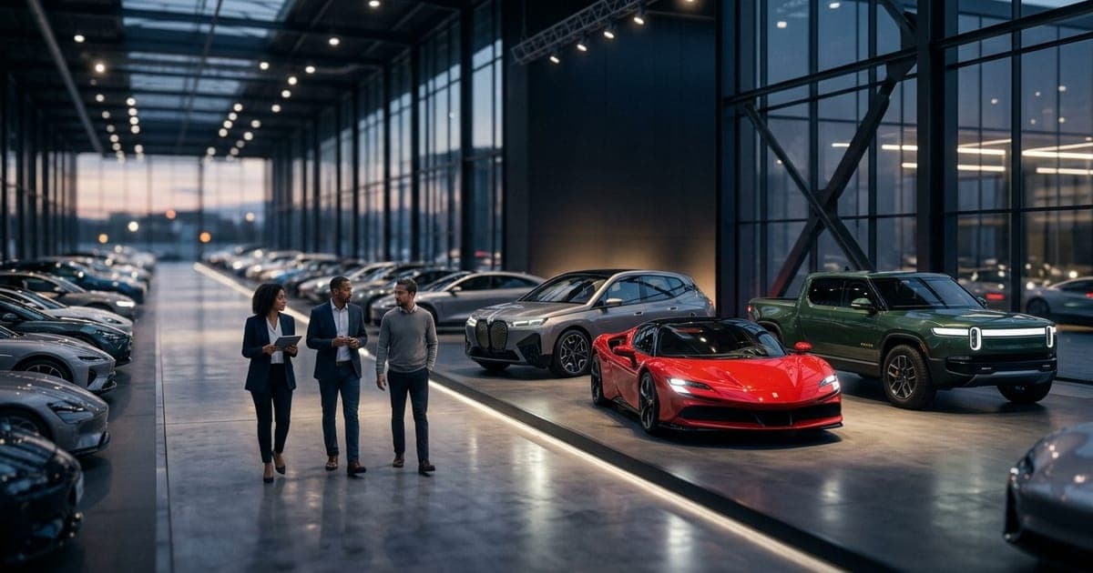 150 Carros Elétricos em 2026: BMW, Ferrari e Rivian