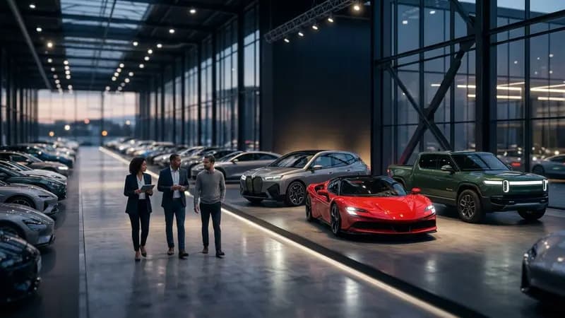 150 Carros Elétricos em 2026: BMW, Ferrari e Rivian