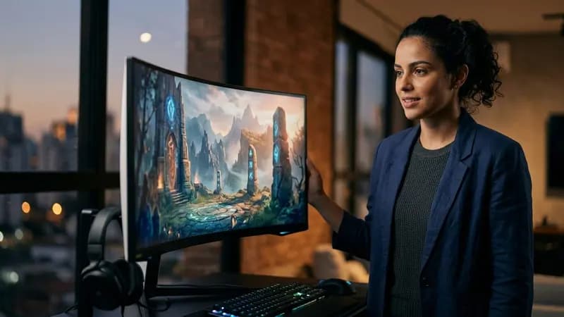 Samsung Odyssey G8 G80HS: Primeiro Monitor 6K Gaming
