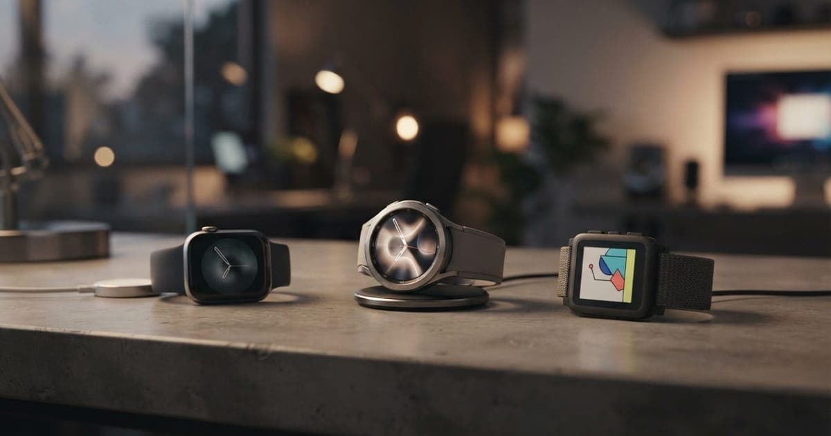 Ilustração editorial sobre Smartwatches 2026: Indústria prepara lançamentos marcantes