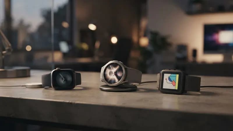 Ilustração editorial sobre Smartwatches 2026: Indústria prepara lançamentos marcantes