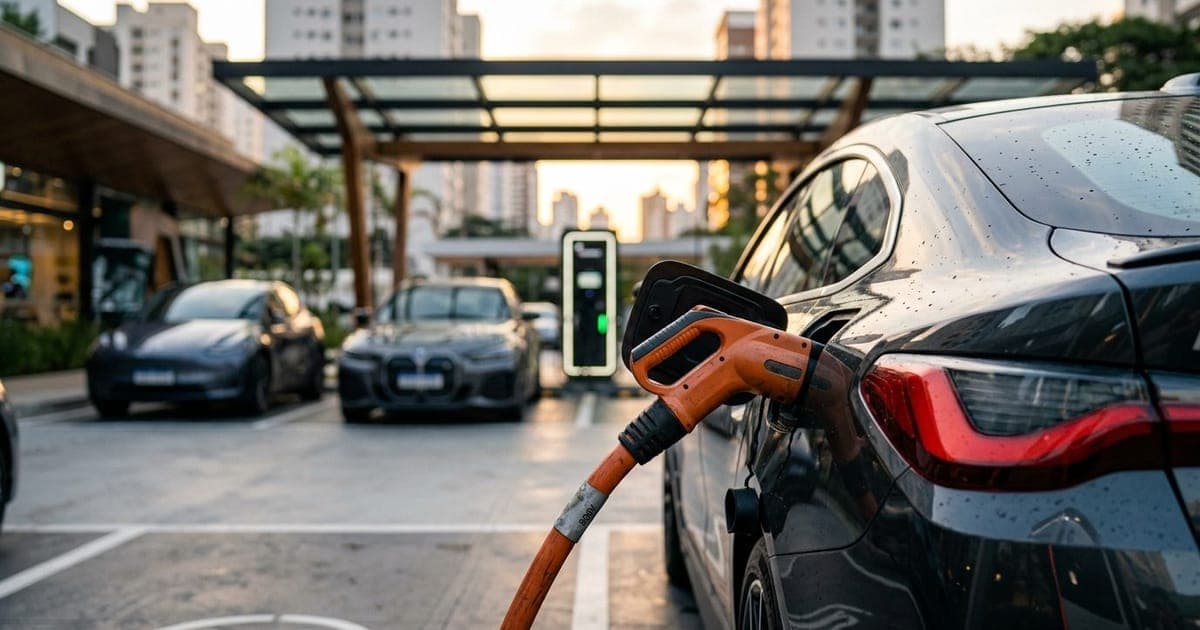 Tecnologia 800V revoluciona carregamento de carros elétricos