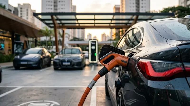 Tecnologia 800V revoluciona carregamento de carros elétricos