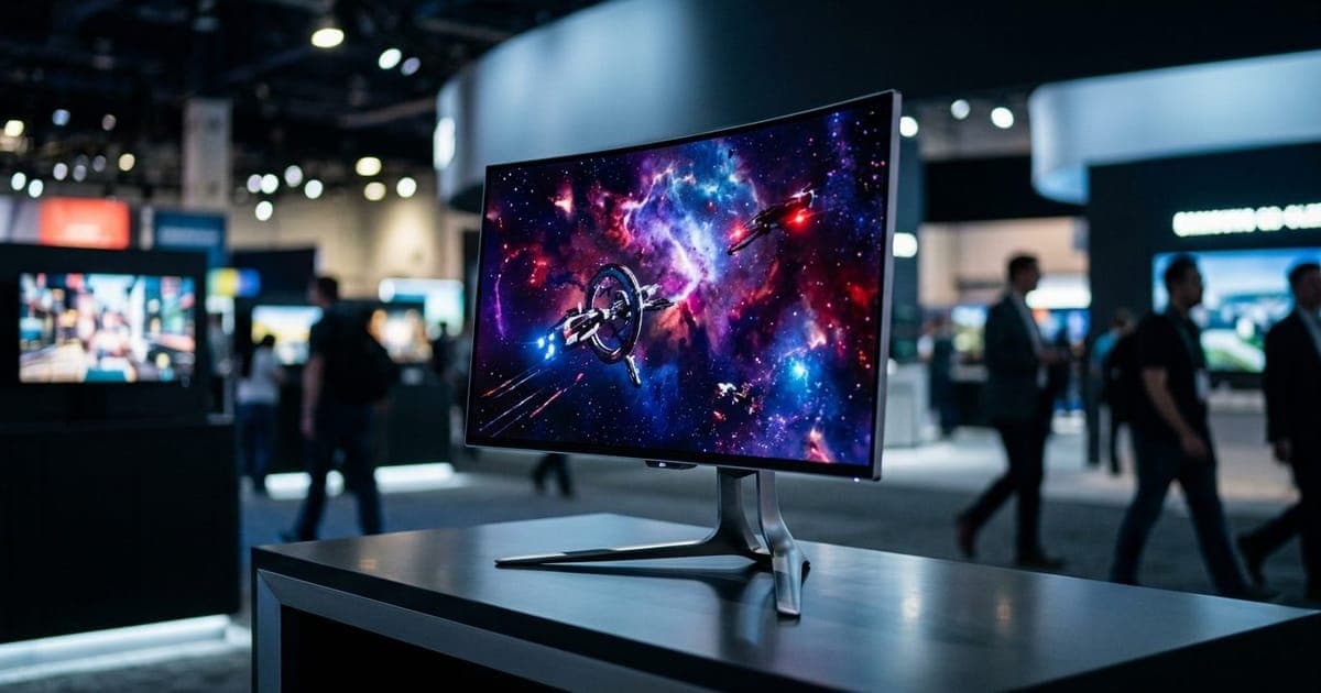 Telas OLED QD-5ª geração revolucionam games | CES 2026