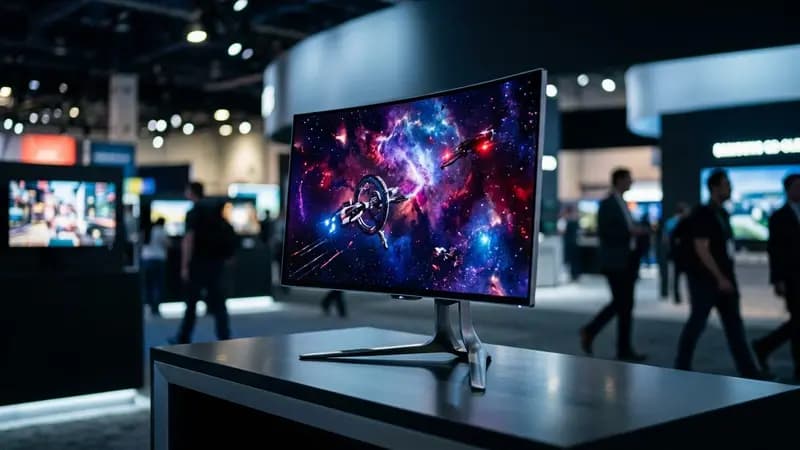 Telas OLED QD-5ª geração revolucionam games | CES 2026