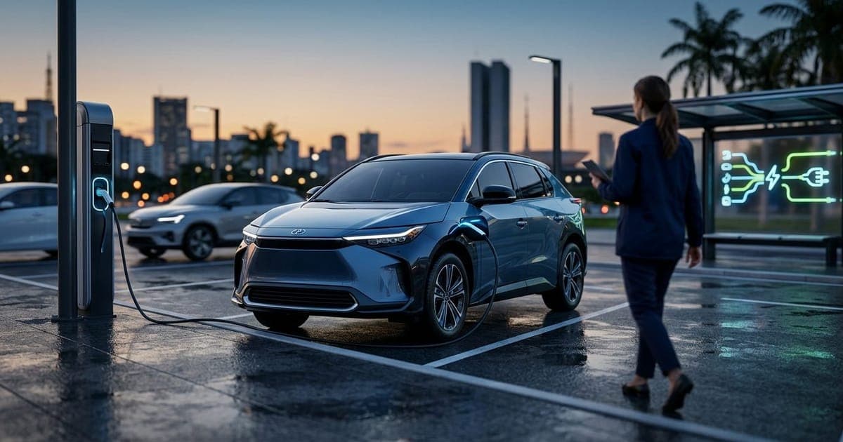 Toyota bZ4X explode em vendas e desafia líderes em 2026