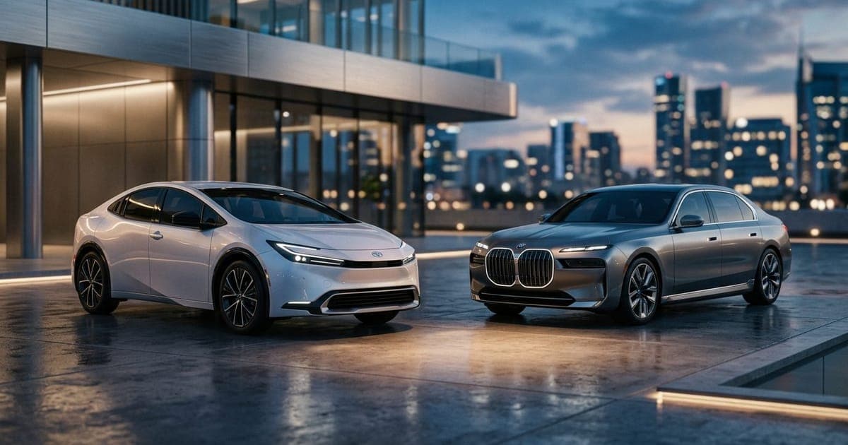 Toyota e BMW Dominam 2026: Revolução em Elétricos
